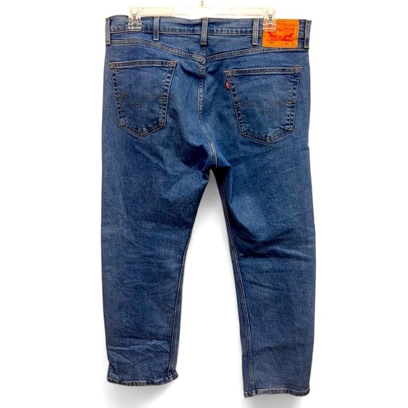 LEVI'S 505 straight leg faded men’s jeans size 38 30 - Picture 2 of 9